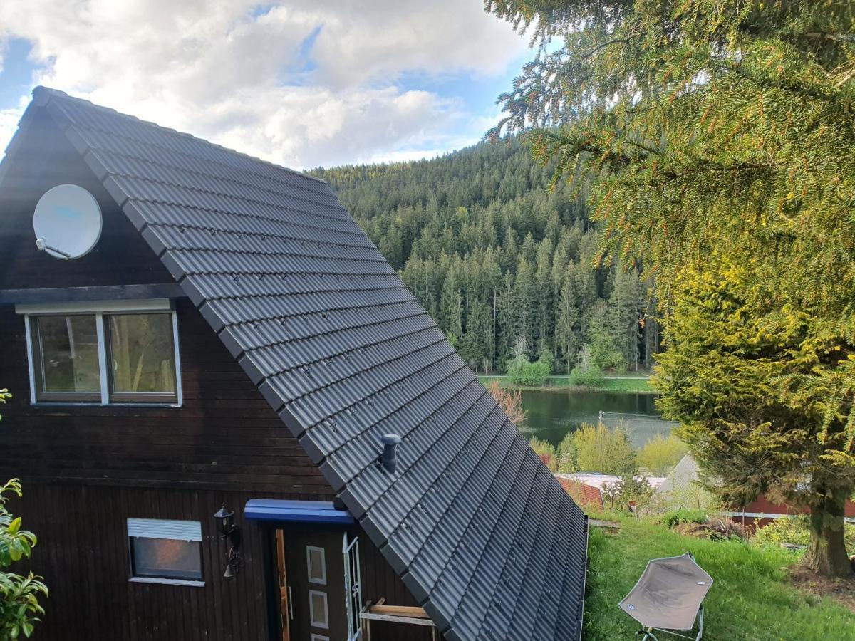 Haus Adler - Komplettes Ferienhaus Am Badesee Erzgrube Extérieur photo